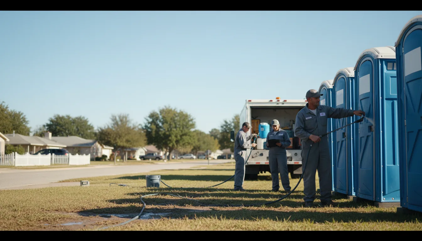 Long-Term Portable Toilet Rental in Gorham, IL near me